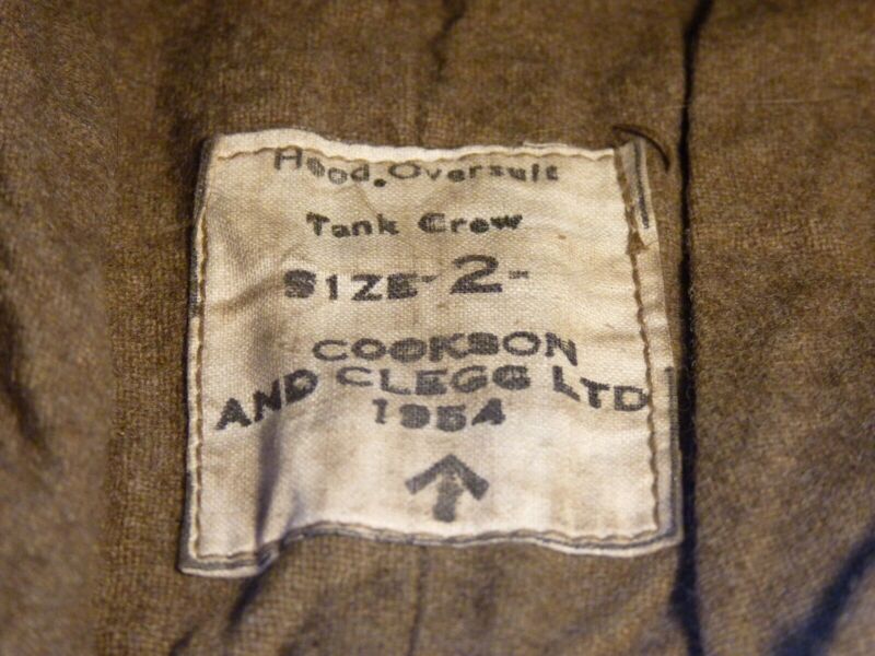 Original WW2 Pattern British Army Pixie Tank Suit Hood - The Militaria Shop