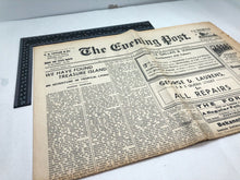 Load image into Gallery viewer, Original WW2 British Newspaper Channel Islands Occupation Jersey - June 1941 - The Militaria Shop