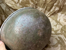 Charger l'image dans la galerie, WW2 Mk3 High Rivet Turtle - British / Canadian Army Helmet - Nice Original - The Militaria Shop