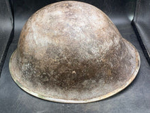Load image into Gallery viewer, Original WW2 British / Canadian Army Mk3 Turtle Helmet - The Militaria Shop
