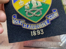Load image into Gallery viewer, Original Harborne Gold Club Blazer Badge - The Militaria Shop