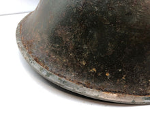 Load image into Gallery viewer, WW2 Canadian / British Army Mk3 Turtle Helmet Shell Original - The Militaria Shop