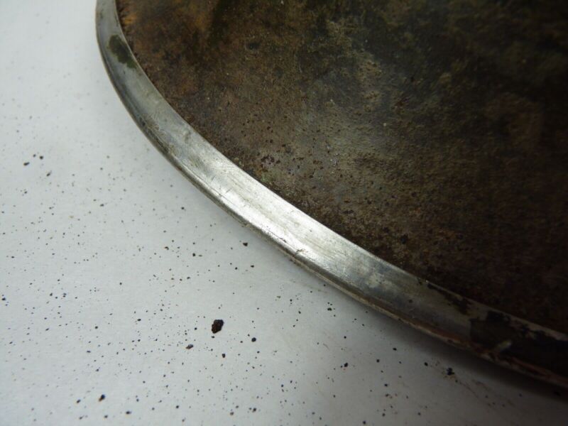 Original Mk3 Canadian / British Army WW2 Turtle Helmet High Rivet - The Militaria Shop