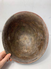 Charger l'image dans la galerie, Mk3 Canadian / British Army Original WW2 Turtle Helmet High Rivet - The Militaria Shop