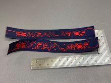 Load image into Gallery viewer, Original British Royal Naval Marines Cash's Tape Shoulder Badges, Matching - The Militaria Shop