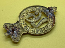 Load image into Gallery viewer, Original British Army 97th Regiment of Foot (The Earl of Ulster) Glengarry Badge - The Militaria Shop