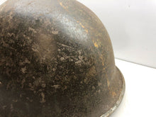 Load image into Gallery viewer, WW2 Canadian / British Army Mk3 Turtle Helmet Shell Original - The Militaria Shop