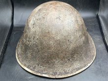 Load image into Gallery viewer, Original WW2 British / Canadian Army Mk3 Turtle Helmet - The Militaria Shop