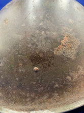 Load image into Gallery viewer, WW2 Canadian / British Army Mk3 Turtle Helmet Original - The Militaria Shop