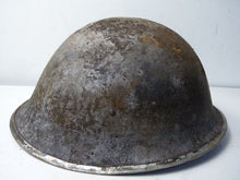 Load image into Gallery viewer, Mk3 Canadian / British Army Original WW2 Turtle Helmet High Rivet - The Militaria Shop