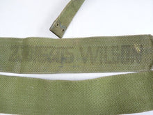 Load image into Gallery viewer, Original WW2 Pattern British Army L Straps Pair - 37 Pattern Webbing Haversack - The Militaria Shop
