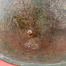 Charger l'image dans la galerie, Original British / Canadian Army WW2 Soldiers Military Combat Mk3 Turtle Helmet - The Militaria Shop