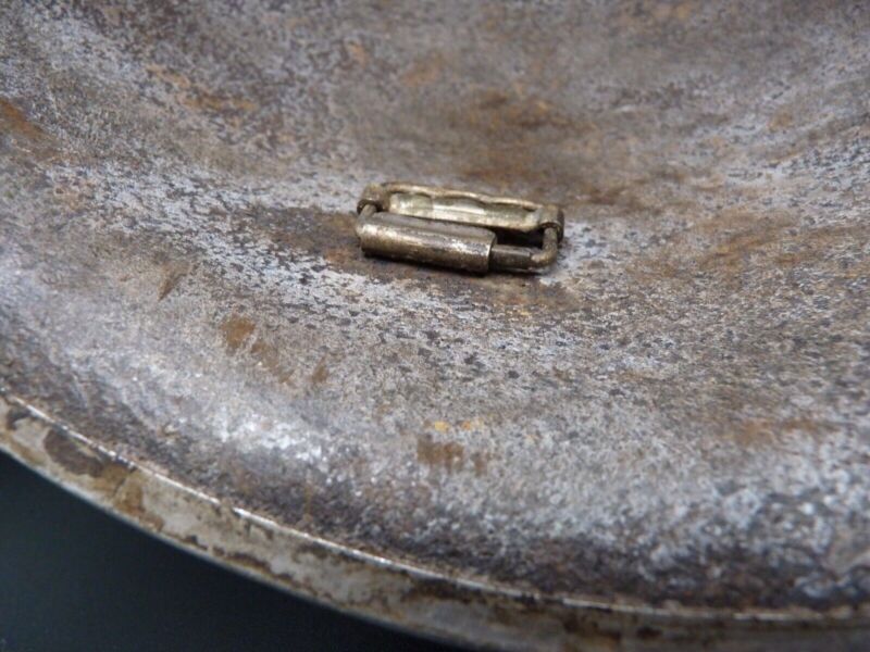 Mk3 Canadian / British Army Original WW2 Turtle Helmet High Rivet - The Militaria Shop