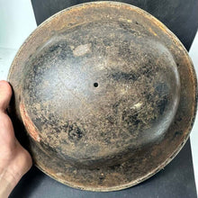 Load image into Gallery viewer, Original WW2 British Army Mk2 Combat Helmet Shell - South African Manufactured - The Militaria Shop