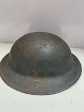 Load image into Gallery viewer, Original WW2 British Army Civil Defence Complete Helmet, Liner & Chinstrap - The Militaria Shop