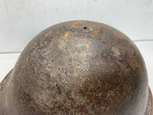 Load image into Gallery viewer, Original WW2 British / Canadian Army Mk3 Turtle Helmet - The Militaria Shop