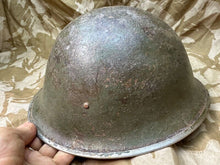 Charger l'image dans la galerie, WW2 Mk3 High Rivet Turtle - British / Canadian Army Helmet - Nice Original - The Militaria Shop