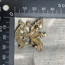 Load image into Gallery viewer, Original WW2 British Army Cap Badge - 26th Hussars - The Militaria Shop
