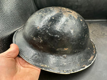 Load image into Gallery viewer, Original WW2 British Army Mk2 Combat Helmet Shell - South African Production - The Militaria Shop