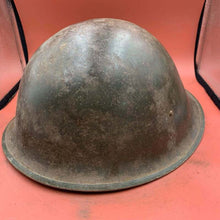 Load image into Gallery viewer, Original British / Canadian Army WW2 Soldiers Military Combat Mk3 Turtle Helmet - The Militaria Shop