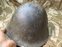 Charger l'image dans la galerie, WW2 Mk3 High Rivet Turtle - British / Canadian Army Helmet - Nice Original - The Militaria Shop