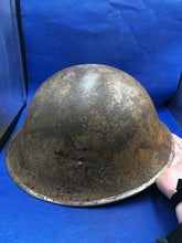 Load image into Gallery viewer, WW2 Canadian / British Army Mk3 Turtle Helmet Original - The Militaria Shop
