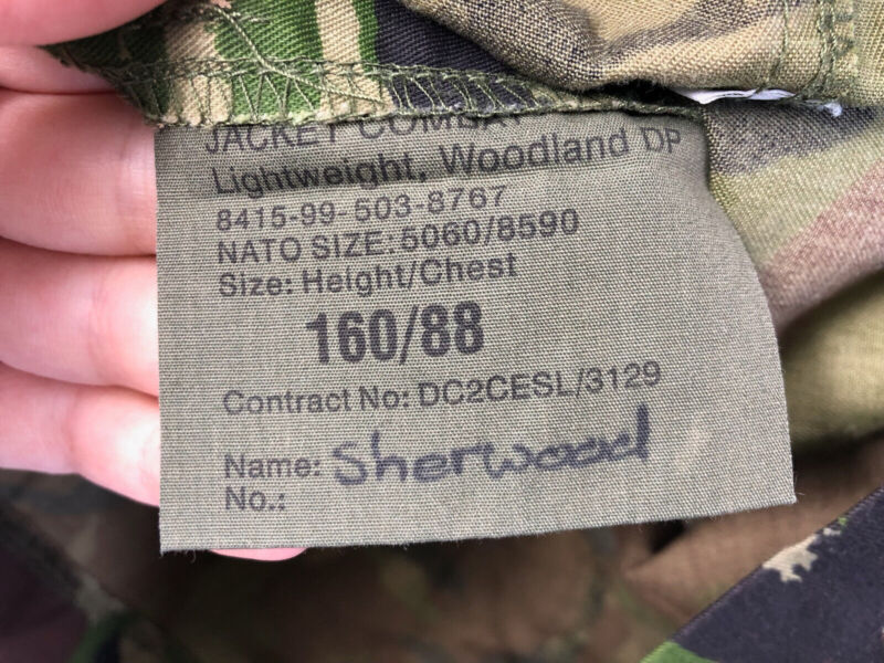 Genuine British Army DPM Lightweight Combat Jacket - Size 160/88 - The Militaria Shop