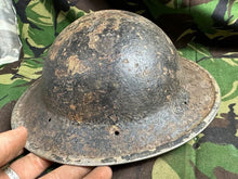 Load image into Gallery viewer, British Army Mk2 Brodie Helmet - Original WW2 - South African Manufactured - The Militaria Shop