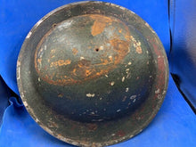 Load image into Gallery viewer, Original WW2 British Army South African Made Combat Helmet Mk2 Brodie - The Militaria Shop