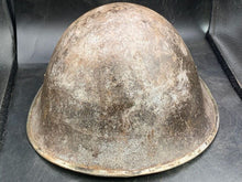 Load image into Gallery viewer, Original WW2 British / Canadian Army Mk3 Turtle Helmet - The Militaria Shop