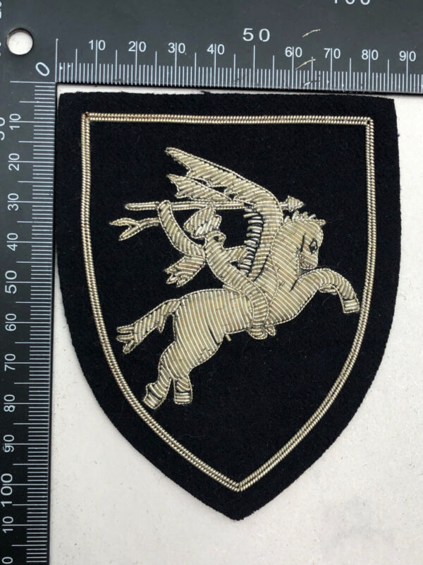 British Army Bullion Embroidered Blazer Badge - 16th Air Assault Brigade - The Militaria Shop