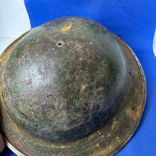 Load image into Gallery viewer, Original WW2 British Army Mk2 Combat Helmet Shell - South African Manufactured - The Militaria Shop