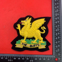 Load image into Gallery viewer, British Army The Buffs Regimental Embroidered Blazer Badge - The Militaria Shop