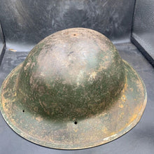 Load image into Gallery viewer, Original WW2 British Army Mk2 Combat Helmet Shell - South African Manufactured - The Militaria Shop