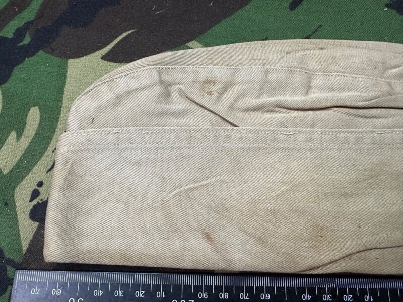 Original WW2 US Army Garrison Side Cap Hat - Old Stock - Combat Servicable - The Militaria Shop