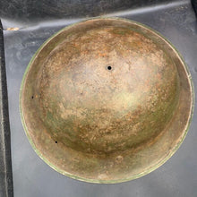 Load image into Gallery viewer, Original WW2 British Army Mk2 Combat Helmet Shell - South African Manufactured - The Militaria Shop