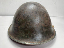 Load image into Gallery viewer, Original WW2 British / Canadian Army Mk3 Turtle Helmet - The Militaria Shop