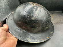 Load image into Gallery viewer, Original WW2 British Army Mk2 Combat Helmet Shell - South African Production - The Militaria Shop