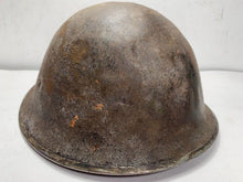 Charger l'image dans la galerie, Original WW2 British / Canadian Army Mk3 Turtle Helmet - The Militaria Shop