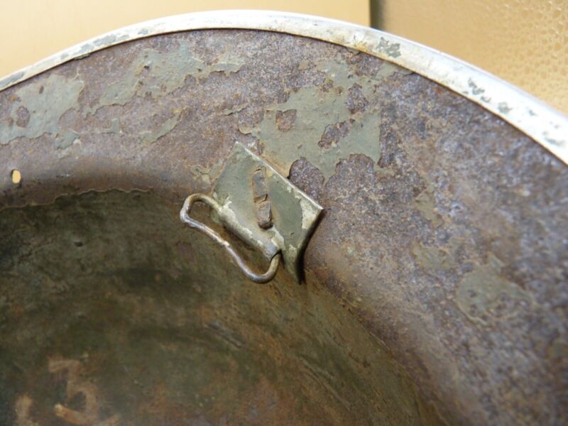 Original WW2 South African Army Mk2 Brodie Helmet - British Style Combat Helmet - The Militaria Shop