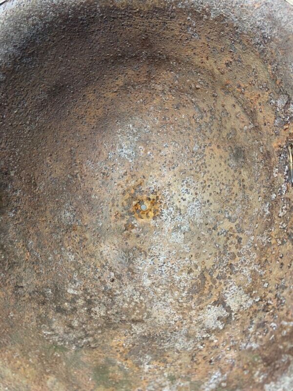 Mk3 Canadian / British Army Original WW2 Turtle Helmet High Rivet - The Militaria Shop