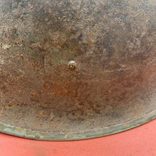 Charger l'image dans la galerie, Original British / Canadian Army WW2 Soldiers Military Combat Mk3 Turtle Helmet - The Militaria Shop