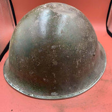 Charger l'image dans la galerie, Original British / Canadian Army WW2 Soldiers Military Combat Mk3 Turtle Helmet - The Militaria Shop