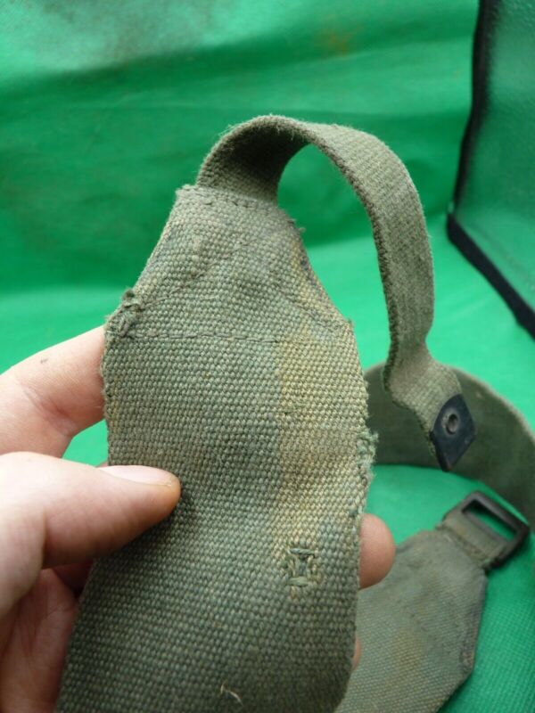 Original WW2 British Army 44 Pattern Equipment Strap - 1945 Dated - The Militaria Shop