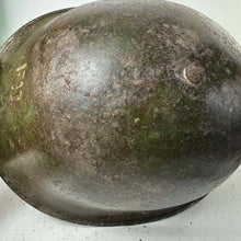 Load image into Gallery viewer, Original WW2 Helmet British / Canadian Army WW2 Mk3 Turtle Helmet - The Militaria Shop