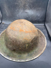Load image into Gallery viewer, Original WW2 British / South African Mk2 Army Helmet & Liner - The Militaria Shop