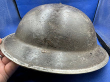 Load image into Gallery viewer, Original WW2 British Army Mk2 Combat Helmet Shell - South African Produced - The Militaria Shop