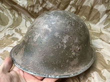 Lade das Bild in den Galerie-Viewer, WW2 Mk3 High Rivet Turtle - British / Canadian Army Helmet - Nice Original - The Militaria Shop