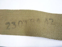 Load image into Gallery viewer, Original WW2 Pattern British Army L Straps Pair - 37 Pattern Webbing Haversack - The Militaria Shop