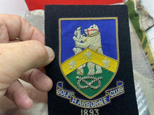 Load image into Gallery viewer, Original Harborne Gold Club Blazer Badge - The Militaria Shop